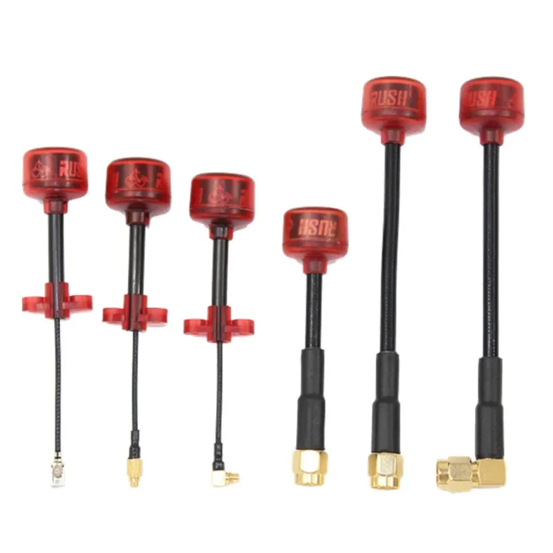 RUSH Cherry FPV 5.8G 1.2dBi Circular Polarization Antenna RHCP LHCP SMA UFL MMCX-J MMCX-JW Connector Adapter for Racing Drones