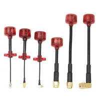 RUSH Cherry FPV 5.8G 1.2dBi Circular Polarization Antenna RHCP LHCP SMA UFL MMCX-J MMCX-JW Connector Adapter for Racing Drones