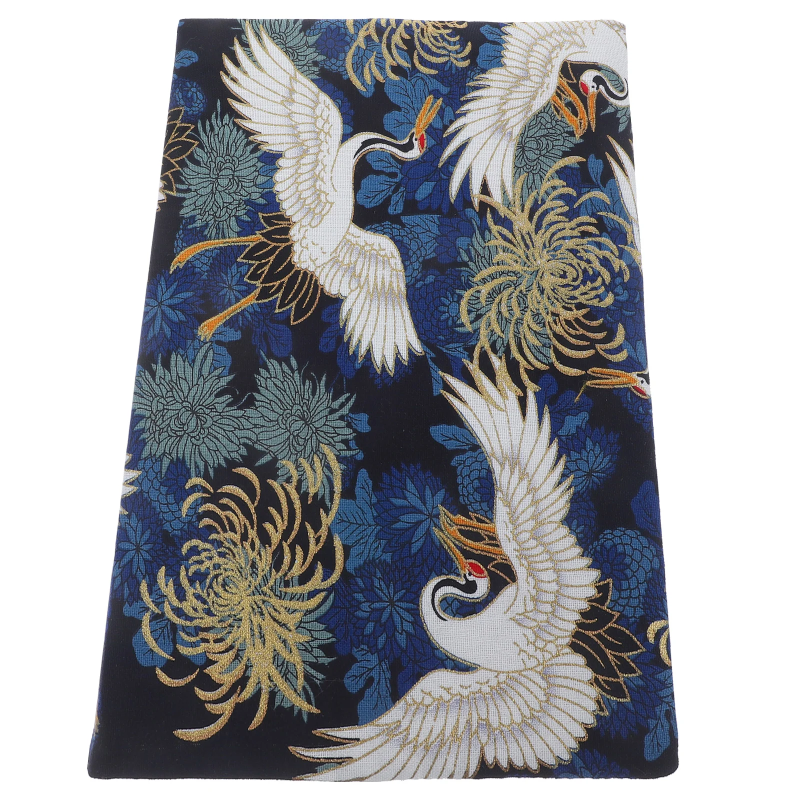 Fabric Book Protector Sleeve Decors Ledger Protective Cover Stylish Decorative Corner