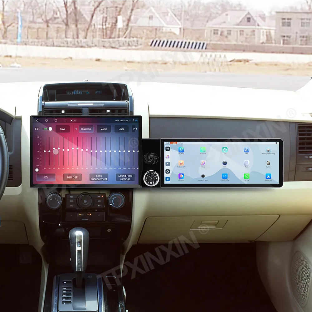 Different Type Dual Screen Car Radio For Mazda Tribute 2007-2012 Car Multimedia Video Player GPS Navigation Carplay Head Unit