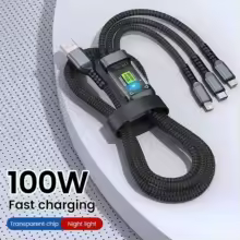 3-in-1 USB 100W Fast Charger Cable