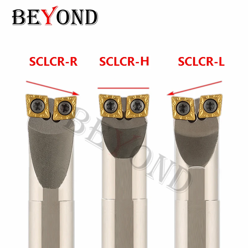 

BEYOND S16Q-SCLCR06H SCLCR09R SCLCR06R SCLCR12R Double-Head Boring Tool Internal Turning Cutter Holder S20R S25R SCLCR06 SCLCR