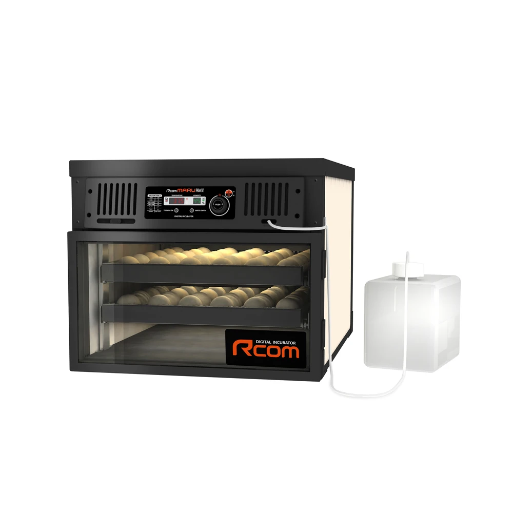 

Ranking Top with LED indoor Light and Air Vent chick incubator Rcom MARU DELUXE MAX 100