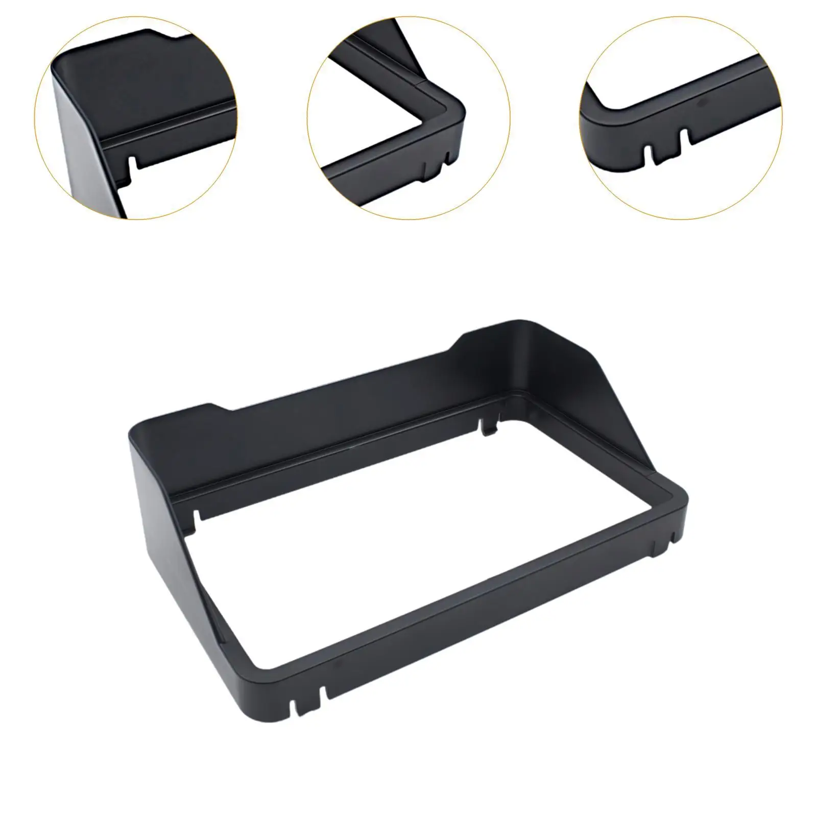 Motorbike Instrument Panel Sunshade Guard PP Protective Cover Glare Reducer for Clear Display