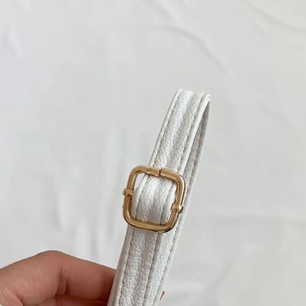 

PU Leather Women Shoulder Bag Light Luxury Korean Style Ladies Mini Crossbody Bag Large Capacity Handbag Small Square Bag Girls