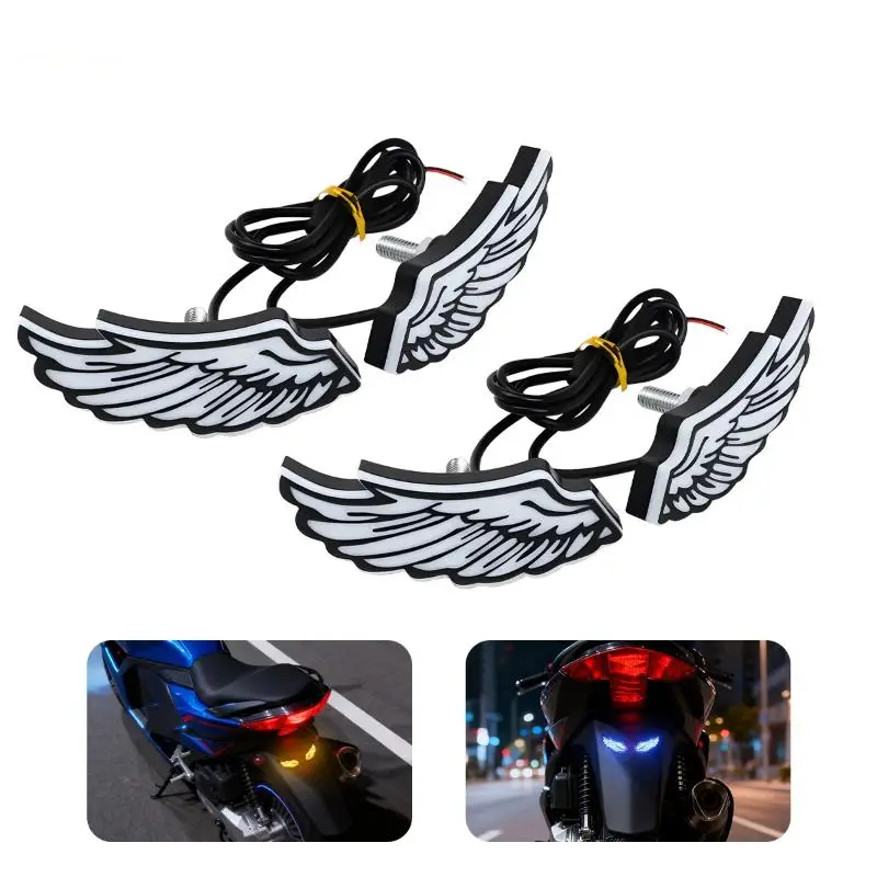 2pcs Custom LED Car Door Logo Projector Lights Fun Courtesy Step Lamps for Personalized Interior Decor