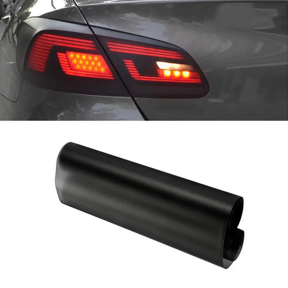 30x150cm Car Body Headlight Film Matte Black Auto Car Headlight Fog Light Tint Film Sticker Decoration