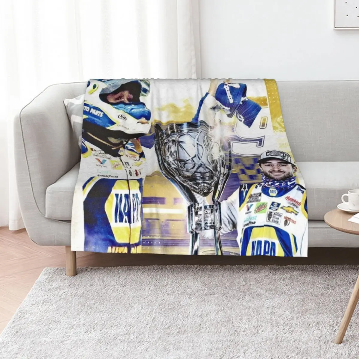chase elliott Throw Blanket anime Luxury St Polar Bed Thermals For Travel Comforter Blankets