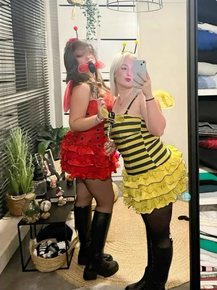 زي نحلة للهالوين، طقم ملابس للحفلات، زي احتفالي للنساء، ملابس تقليدية صينية للعروض المسرحية