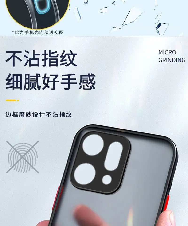 Für OPPO Reno 14 Pro 14F 14FS Fall Luxus Magnetische Matt Transparent Acryl Abdeckung Für OPPO Reno 14 Stoßfest stoßstange Funda – Detail 5