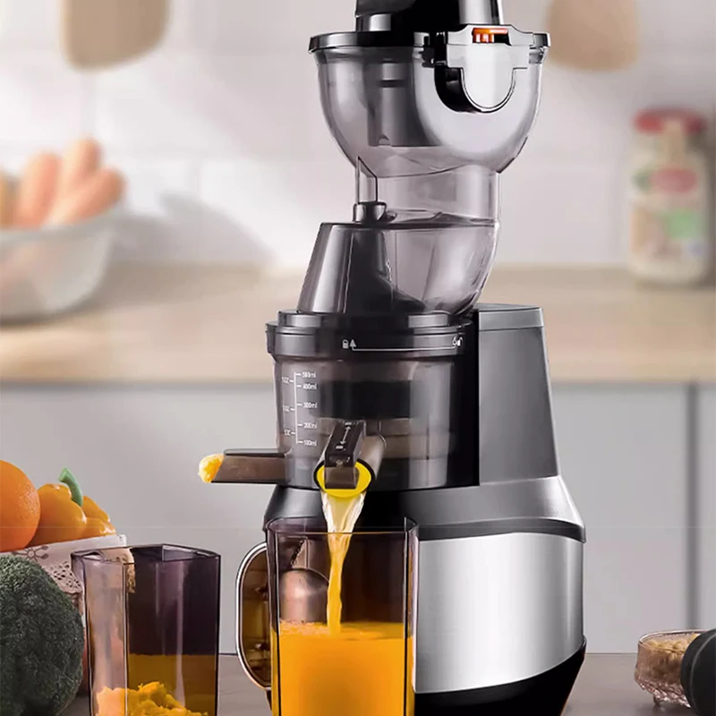 Machine à jus de légumes entièrement automatique, grand diamètre ju479, séparation de jus, magasin de jus commercial