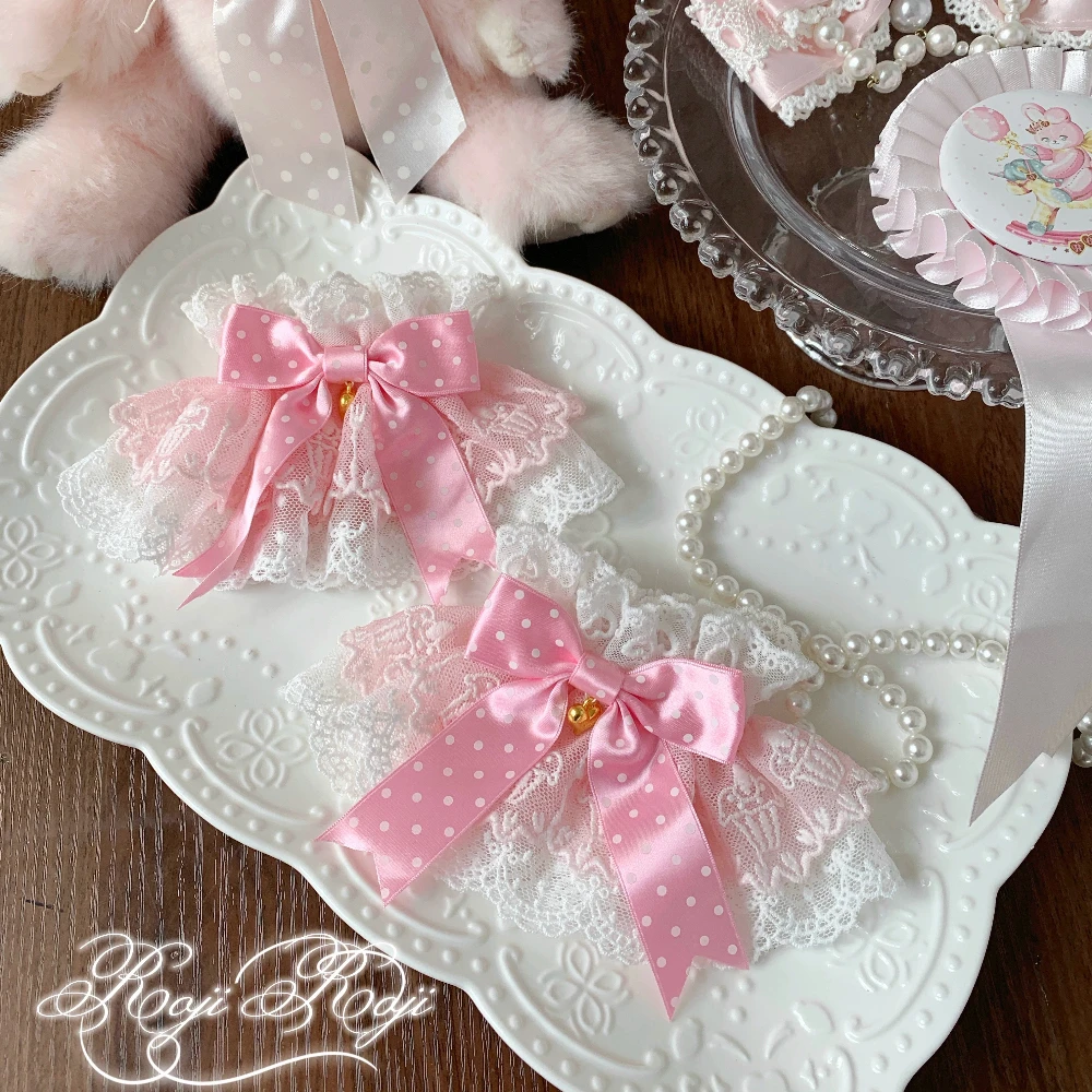 original-lolita-small-cake-hand-sleeve-female-bow-lolita-cute-big-lace-hand-sleeves-sweet-lace-accessories