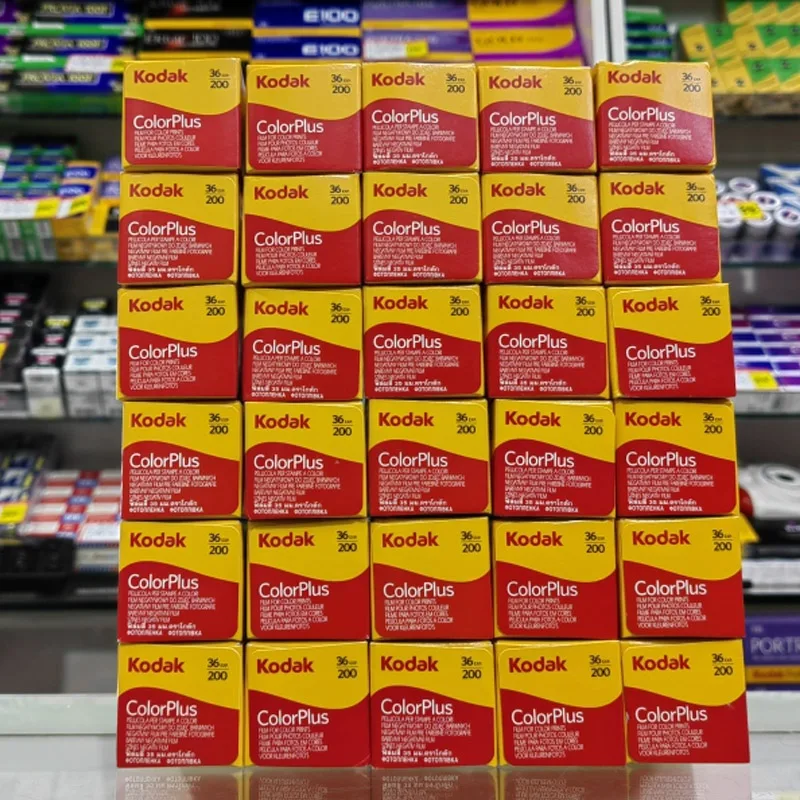 Kertas Foto Film Kodak ColorPlus 200 Film 35mm 36 Eksposur Per Roll Cocok Untuk Kamera M35 /M38/H35 Ultra F9 (Tanggal Kedaluwarsa: 2027)