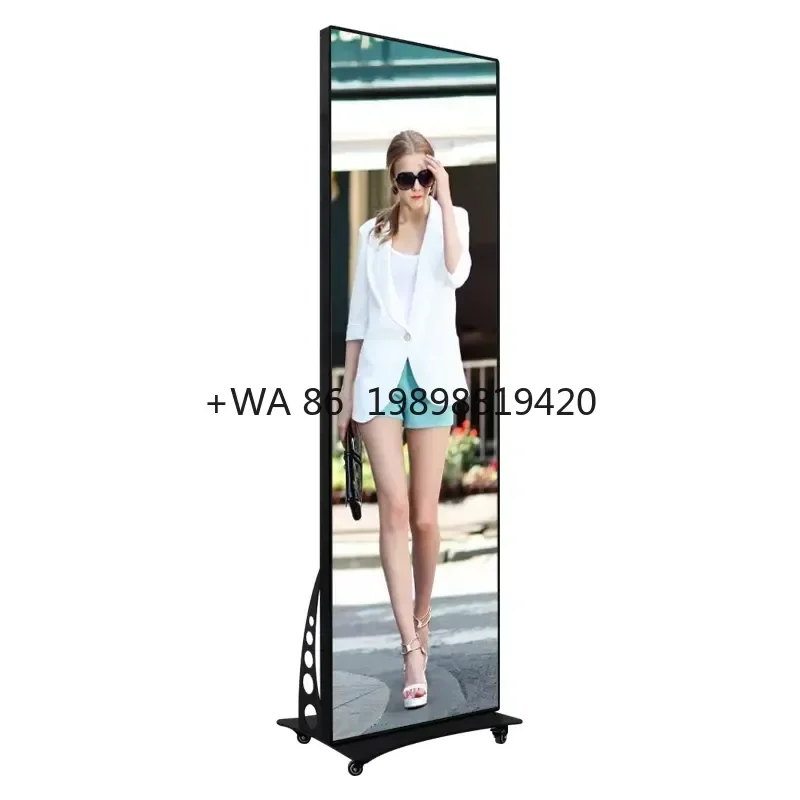 

Ad Rental Led Display Screen Led Screen Stage Outdoor Led Advertising Advertisement P1.86 P2 P2.5 P3 640*1920mm Indoor Poster