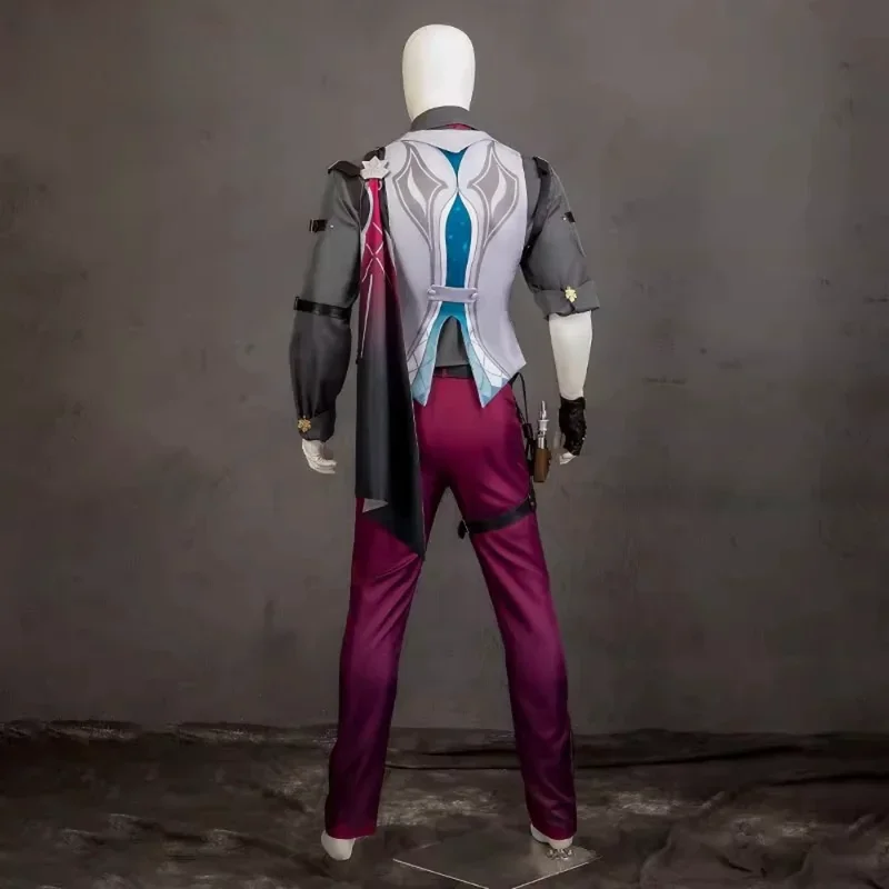 Honkai: Star Rail Gallagher Cosplay Costume Wig Set Gallagher Cosplay Shoes Gallagher Halloween Cosplay Costumes Sets #1 # W