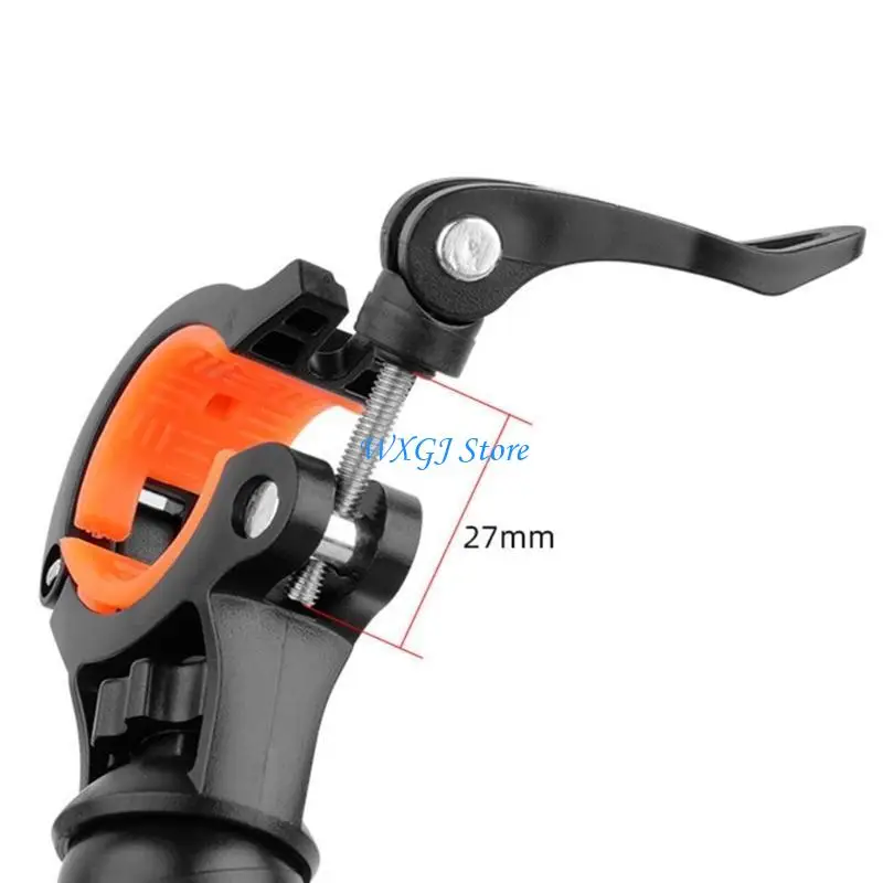 

37JE Road Bike Torches Clamps Bicycles Front Torches Mount Headlamps Stand Adjusted Bicycles Flashlight Mount Brackets