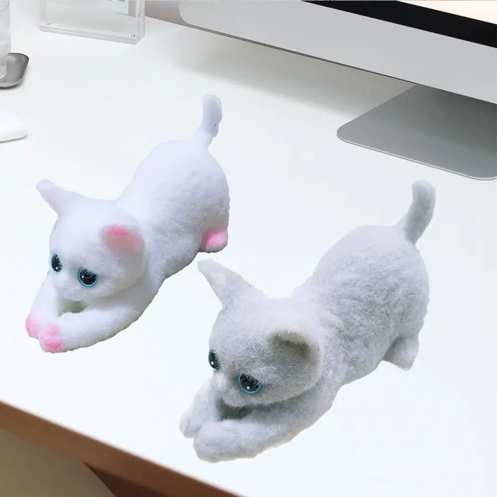 

Cartoon Big Cat Doll Squeeze Toy Lying Cat Animal Cat Shaped Squeeze Toy Colorful Soft Artificial Doll Squeeze Toy