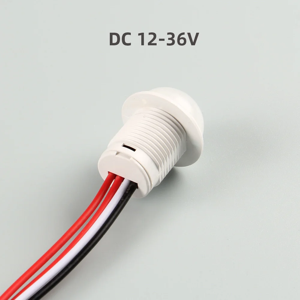 DC5V 12V 24V 36V adjustable PIR Motion Sensor Switch Movements Detector for Led Lamp Automatic Touchless Light-sensing On-Off