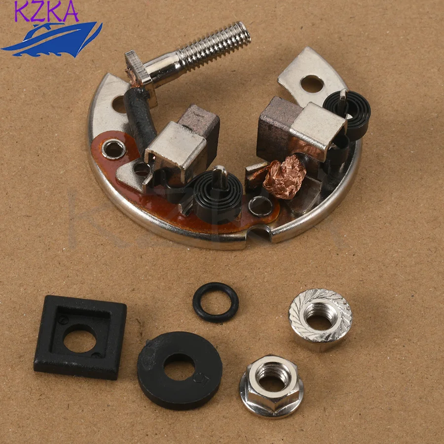 

Держатель щетки подвесного двигателя в сборе 689-81840-11 для стартера Yamaha 6HP 8HP 9,9HP 25HP 30HP 40HP 50HP 60HP 70HP 689-81840