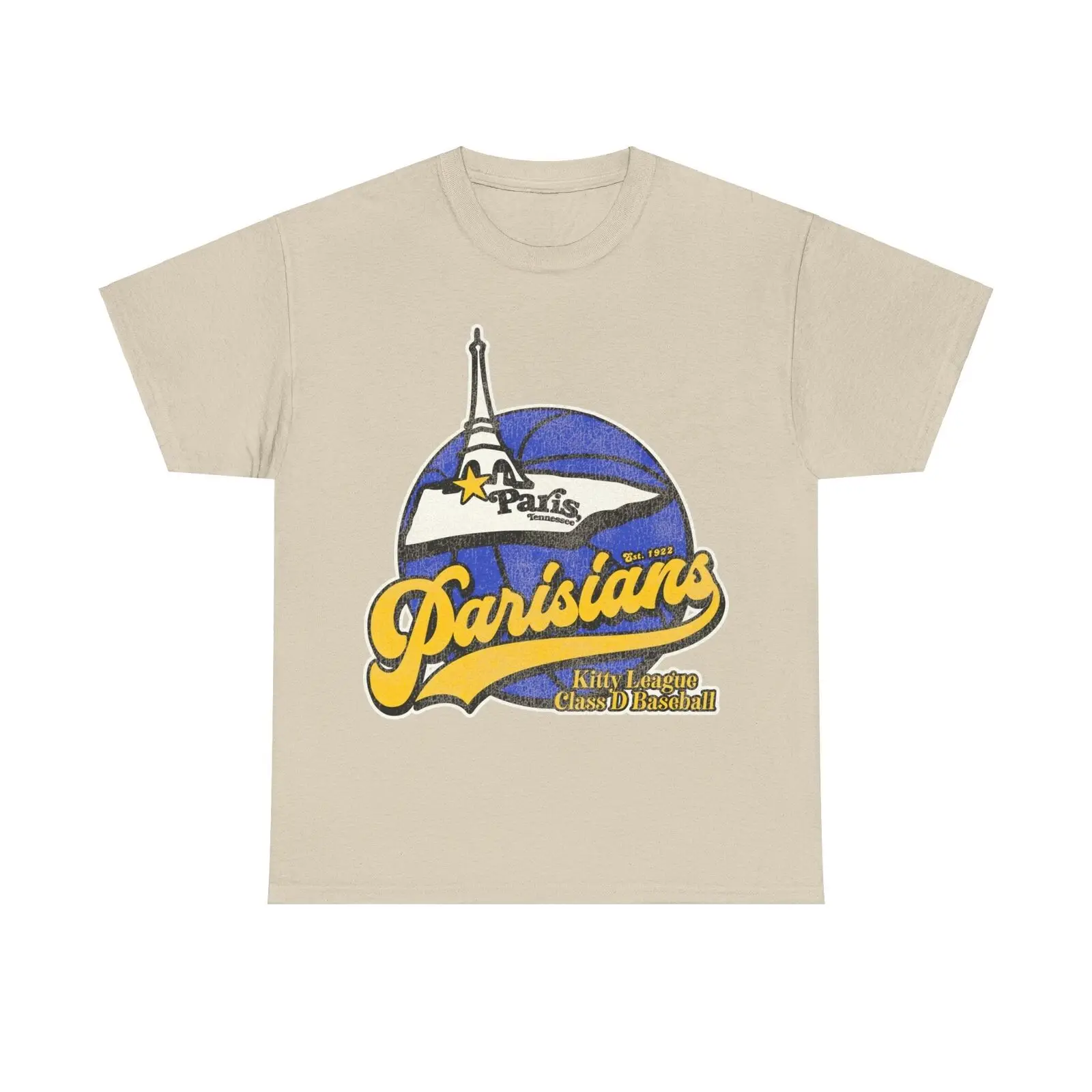 Paris Parisians Basketball Team Nostalgic Retro T-shirt