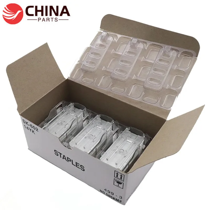 SK-602 Staples New Staple Cartridge-Box for Konica Minolta bizhub C458 C558 C658 BH C458 C558 C658 FS-527