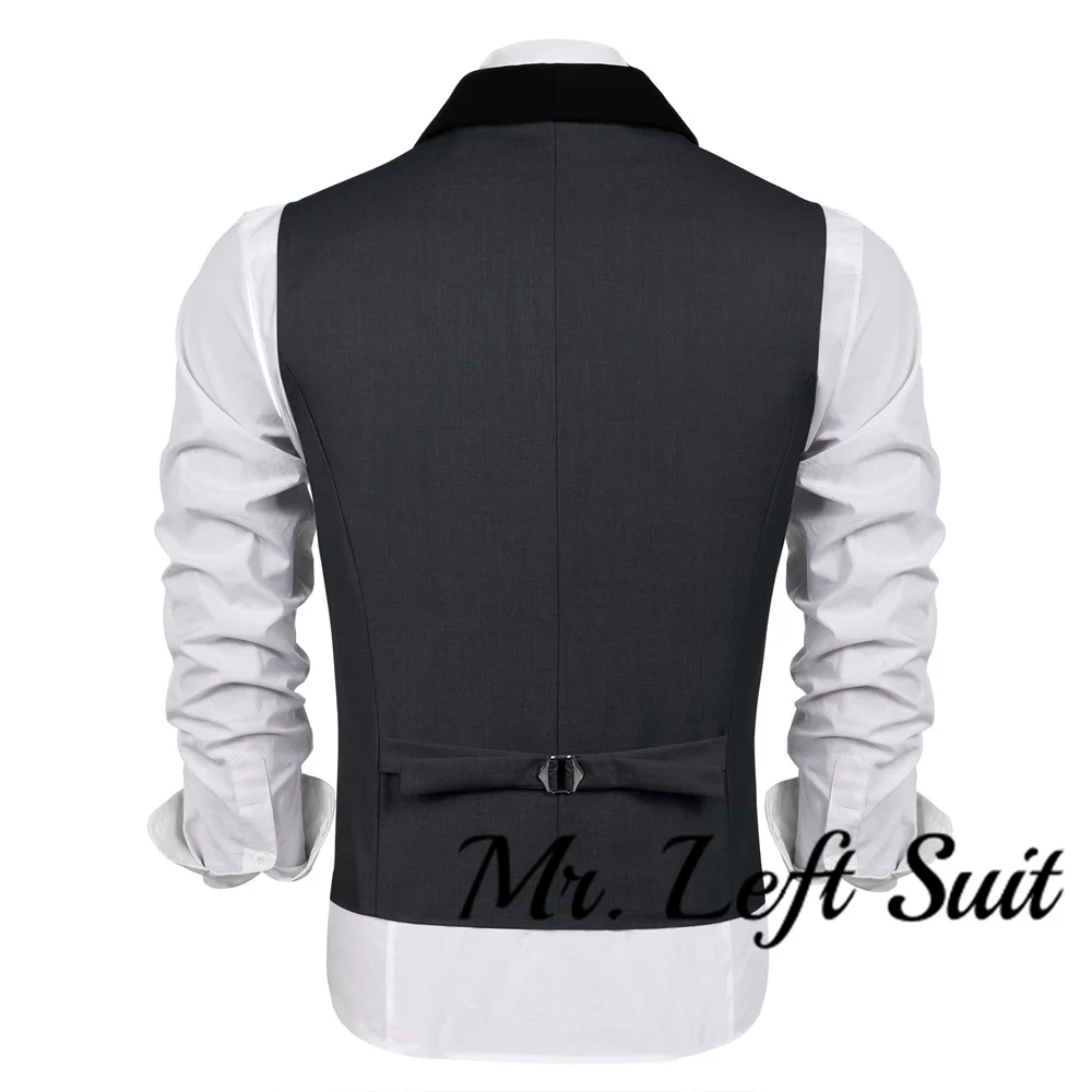 Men\'s Suit Vest Slim Fit Formal Business Dress Vest Casual Wedding Waistcoat