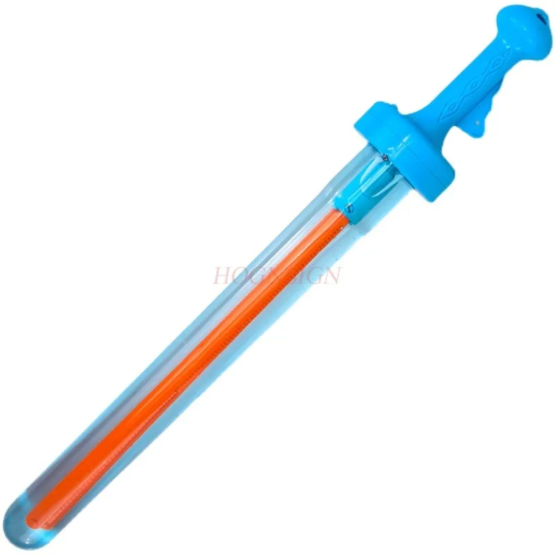 Light Bubble Sword Nieuwe Bubble Machine Blazende Bubble Western Sword Stick Kinderspeelgoed Handheld Watersupplement