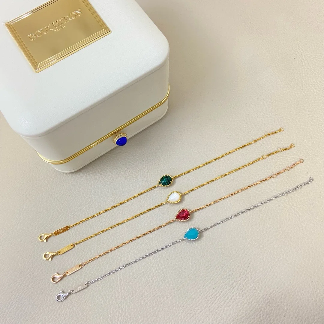 

The 2025 new Baume & Mercier Mother-of-Pearl Water Drop bracelet is a niche design for women, fashionable and versatile, light l
