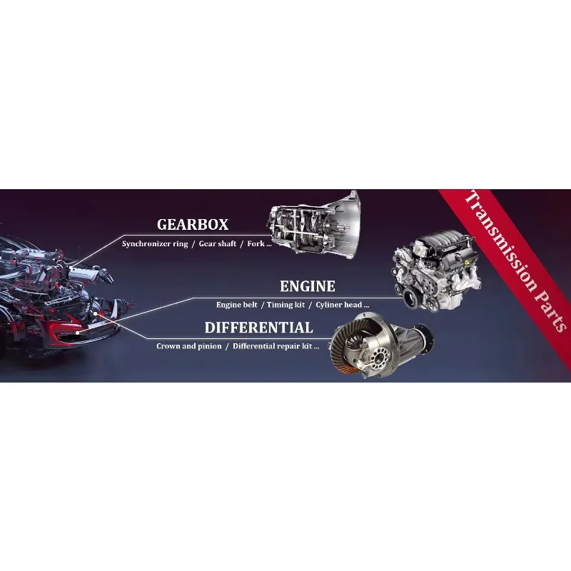 Car Transmission Parts for SUZUKI SWIFT 1.2 Parts 5 Kit Assembly