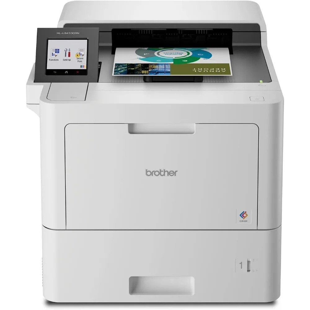 

HL‐L9410CDN Enterprise Color Laser Printer with Fast Printing, Large Paper Capacity, and Advanced Security Features