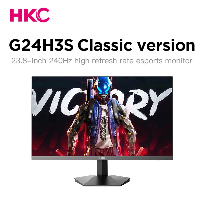 

HKC G24H3S Classic Edition 23.8" 240Hz Fast IPS Gaming Monitor | 1ms Response | HDR400 | Hardware Low Blue Light | Free Shipping