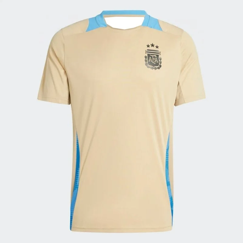 Equipo nacional argentino, traje de entrenamiento transpirable de secado rápido para hombres y mujeres, pantalón corto informal, camiseta clásica de manga Messi