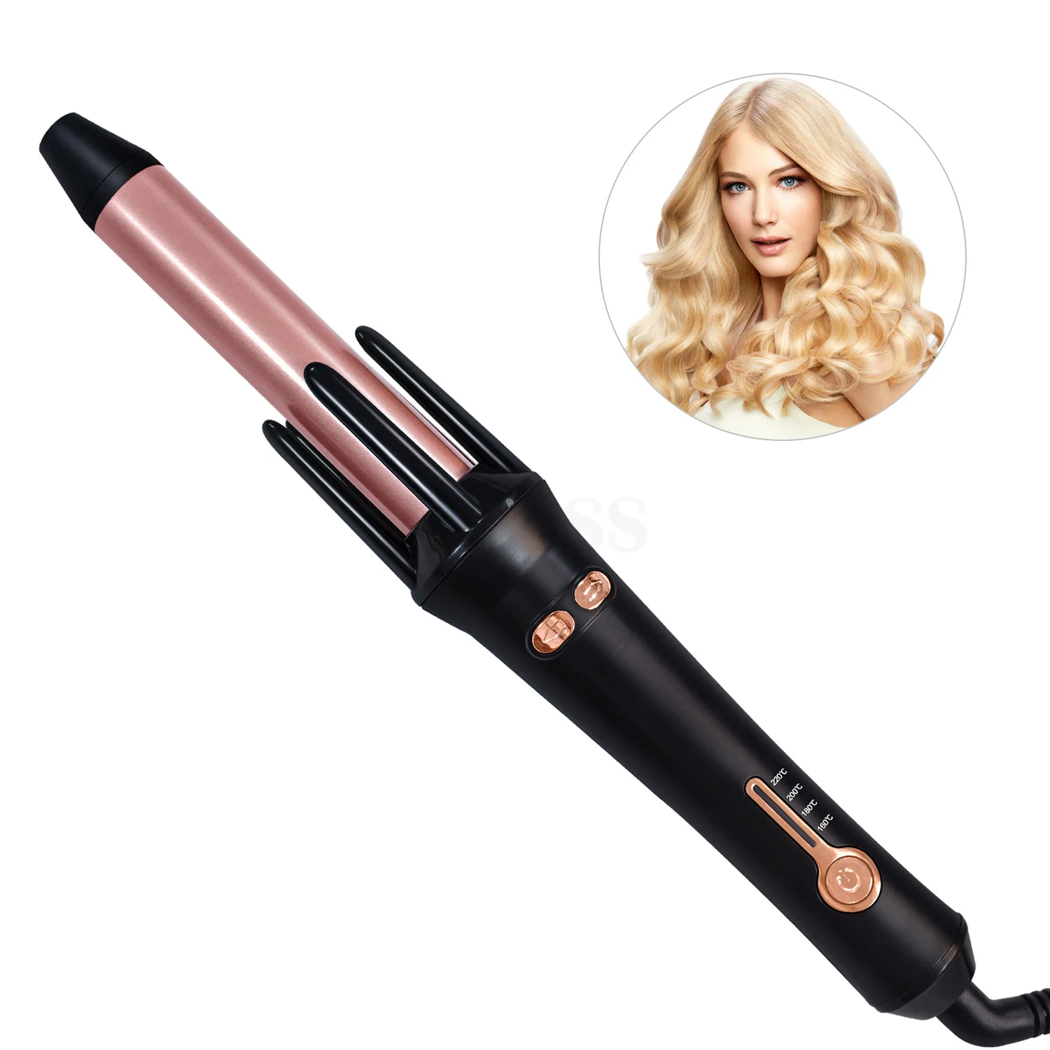 

Automatic Hair Curler Auto Hair Curling Iron Ceramic Rotating Air Curler Air Spin Wand Styler Curl Machine Magic Hair Curler