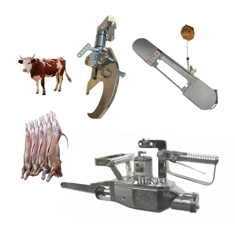 durable Poultry Slaughtering Production Line / Cattle Slaughterhouse Equipment / Split Saw Slaughter for Cutting