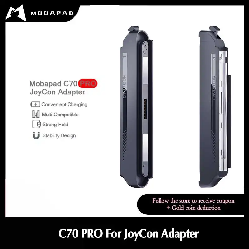 

﻿ MOBAPAD C70 PRO For JoyCon Adapter Convenient Charging for Switch JoyCon Nintendo Switch 2 For M6 HD M6S S1 S/HD Controllers