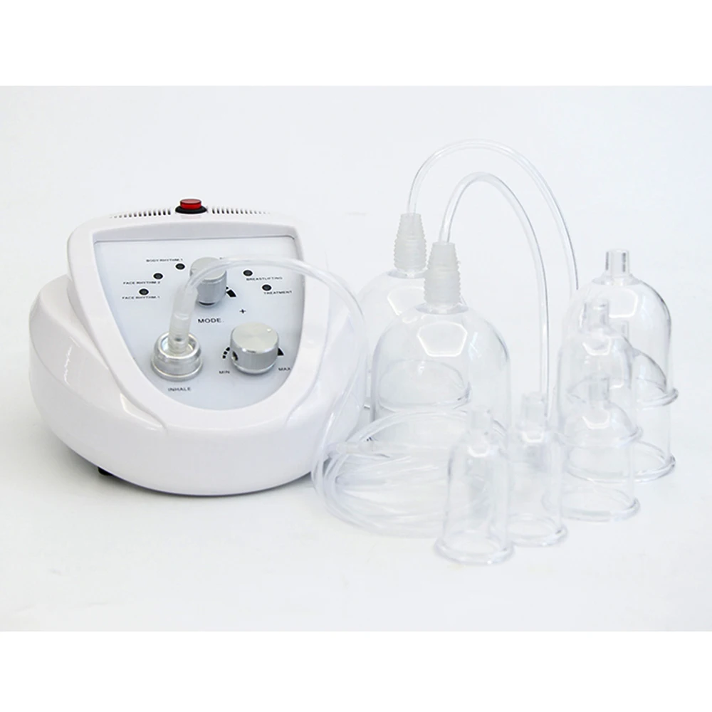 24 Cups Vacuum Breast Enlargement Machine Buttock Lifting Face Care Body Shaping Vacuum Therapy Beauty Salon Device Cupping Tool