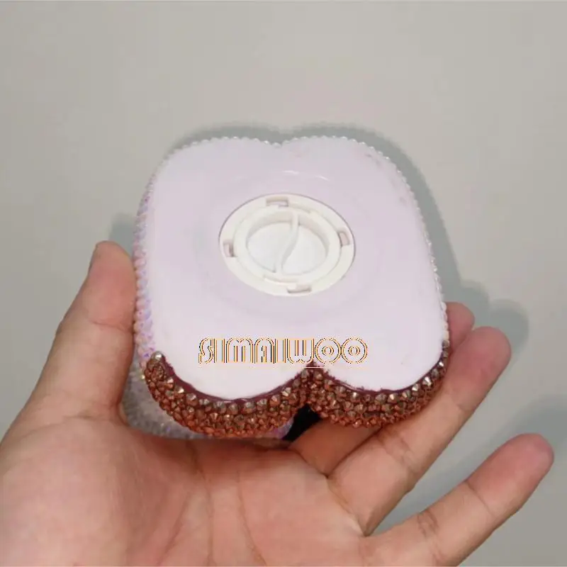 DIY Rhinestone Art Cow Doll Toy Coin Storage Kids Room Decorative Statue Mosaic Handcraft Crystal Cross Stitch Luxury Gift - view 6