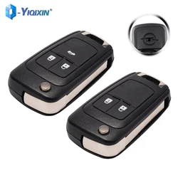 Remote Car Key Shell For Opel Vauxhal Insignia Astra J Zafira B C Mokka Corsa Meriva Insignia Cascade Karl Key Case Cover Logo