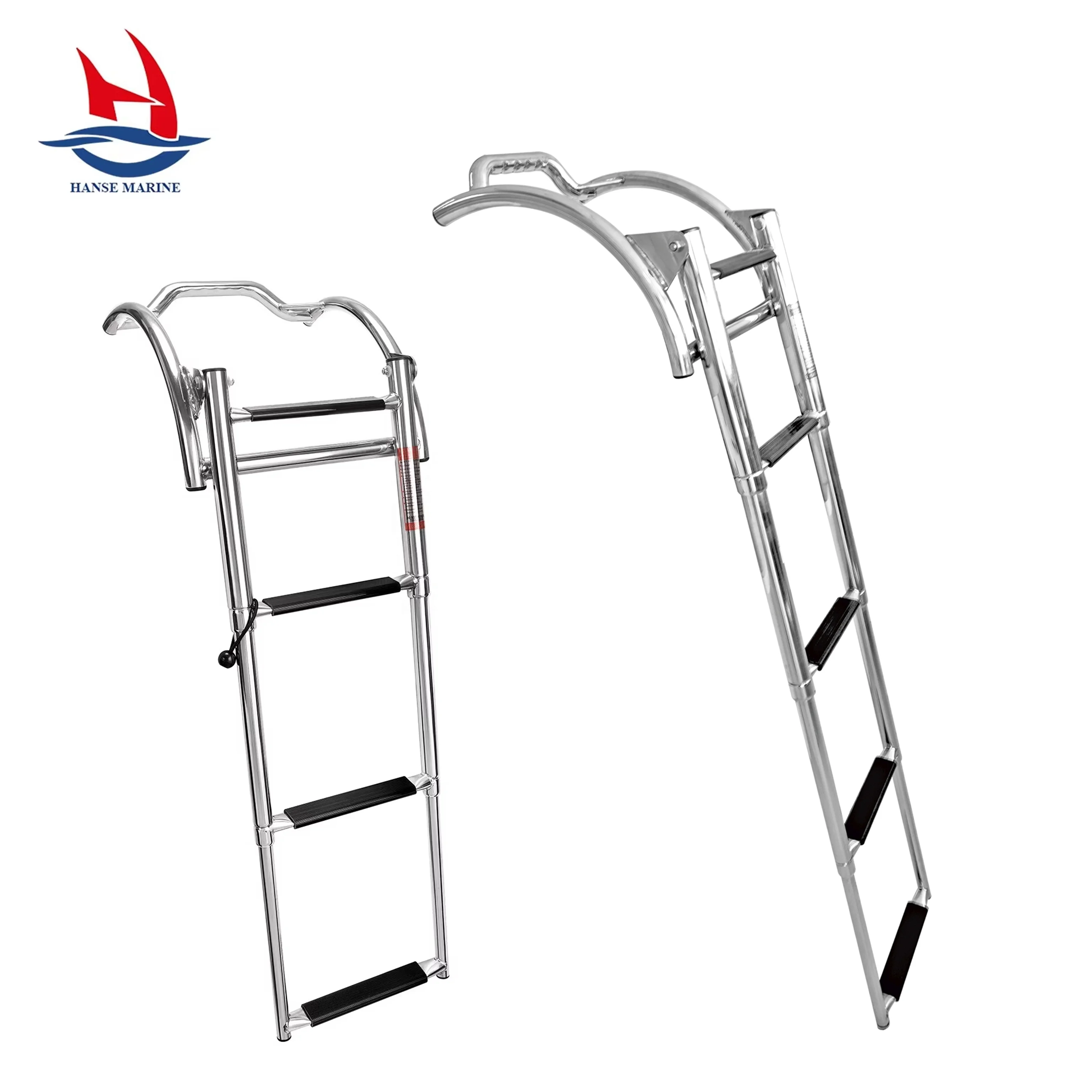 Stainless Steel Boat Ladder Inflatable Boat Ladder Hardware for Boat Yacht