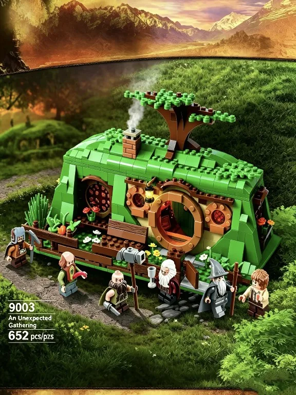 

Набор строительных блоков MOC Forest Cottage, набор строительных блоков с зеленой крышей, кирпичи для дома, декор для дома, подарок на день рождения для мальчиков и девочек