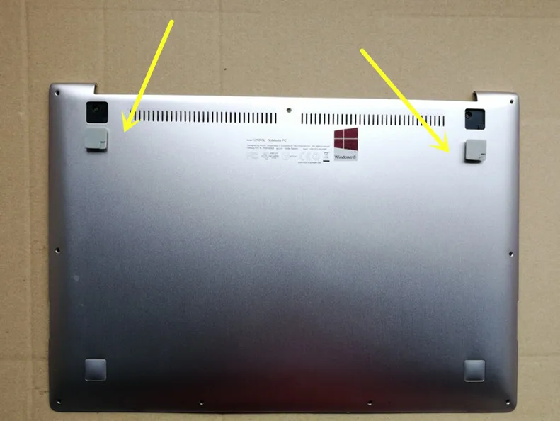 2 pcs New laptop feet mat hinge cover for  ASUS Zenbook Ux303u UX303L UX303 U303LN