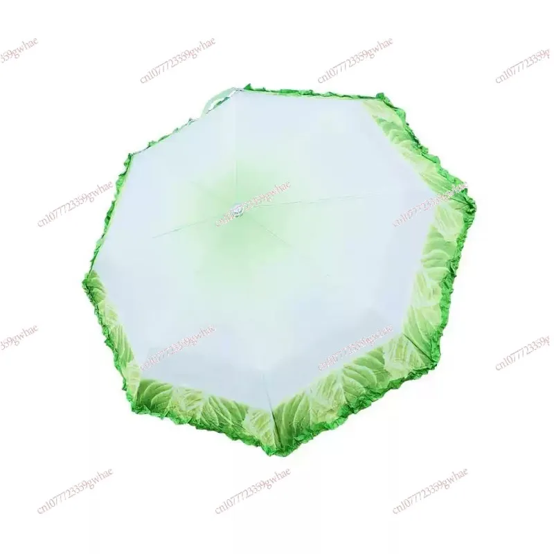 1pcs Unique Lettuce Umbrella Highlights in Rainy Days Fashion Personality Interesting Practical Different