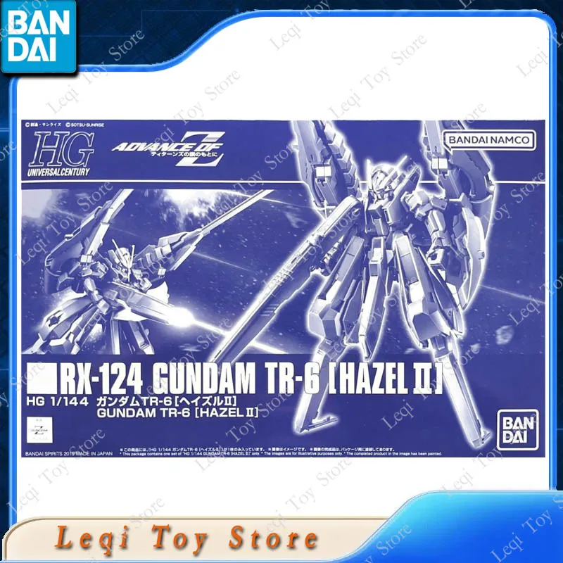 Bandai Echt HG RX-124 ARZ-124 GUNDAM TR-6 HAZEL II WOUNDWORT KEHAAR Action Anime Figuren Speelgoed Gift Assembly Model Ornamenten