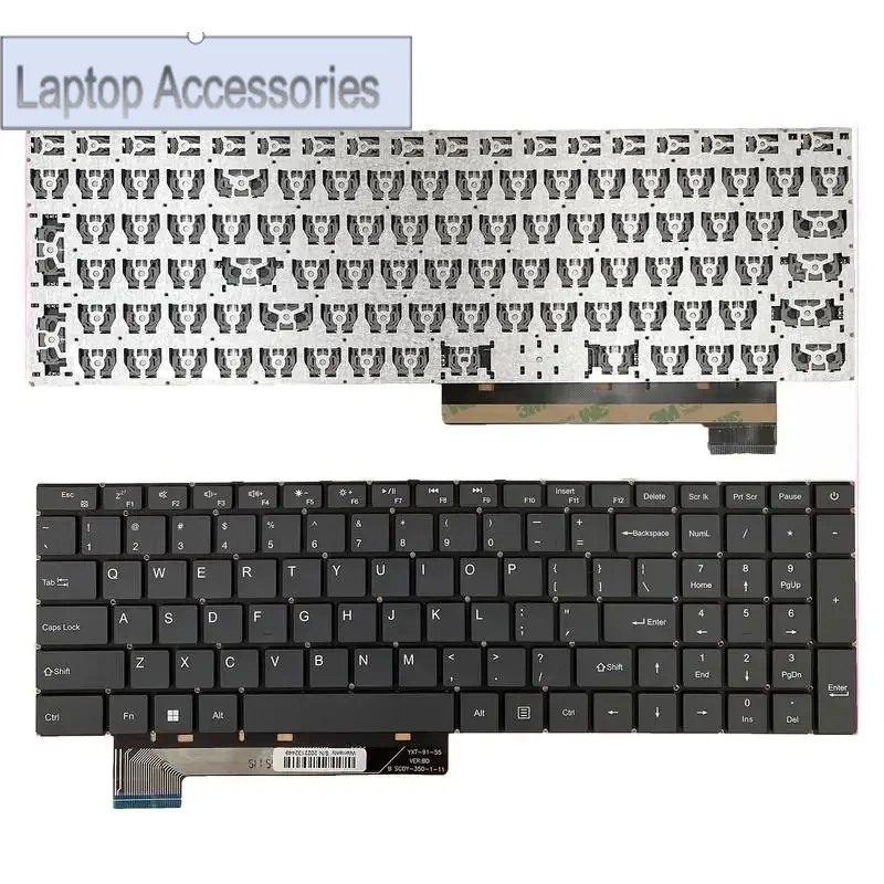 Teclado de laptop F ZC para Gateway GWNR71517 GWNR71517-BK GWNR71517-BL Inglês EUA