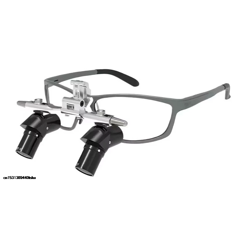 48 Degree Dental Binocular Loupes 4X 5X Optical Magnifier Comfort Posture Oral Examination Dentistry Equipment