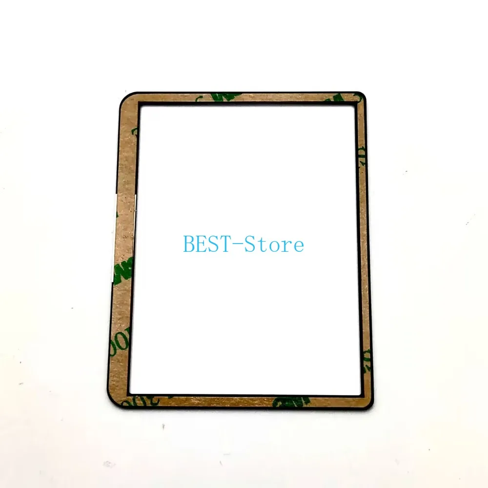 Unidad de pantalla LCD de cristal exterior para cámara Nikon D3100, pieza de reparación, cinta adhesiva, 2 piezas, nueva