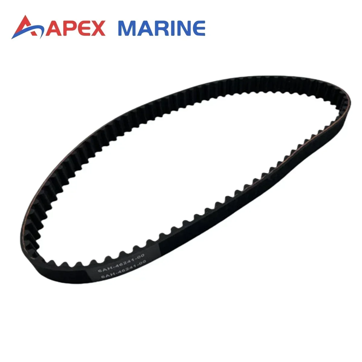 Timing Belt 6AH-46241 for Yamaha F15 F20 15HP 20HP 4 Stroke Outboard Motor Engine 6AH-46241-00-00 6AH-46241-00 Sierra 18-15136
