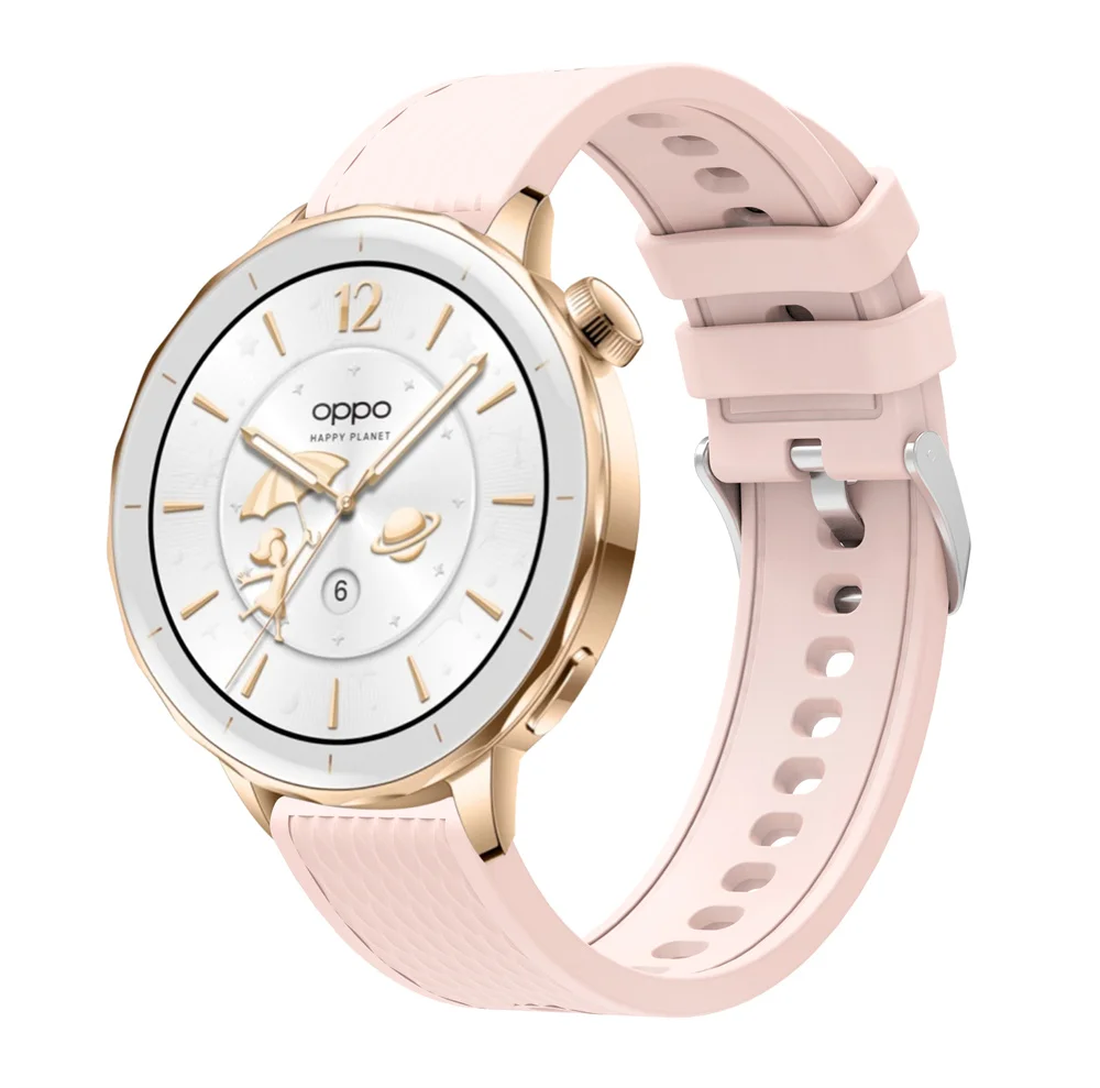 لساعة OPPO Watch X2 Mini حزام المعصم حزام ساعة من السيليكون عالي الجودة وديكور حافظة الساعة لساعة OPPO X2 Mini