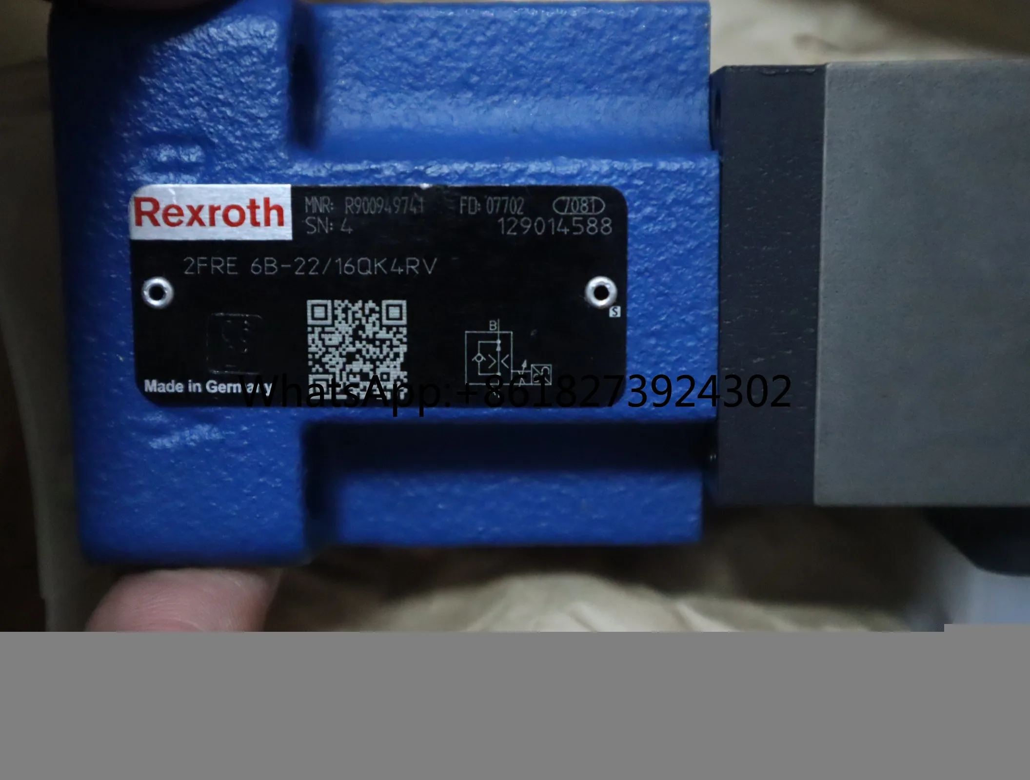 

2FRE6B-20/16QK4RV R900949741 Germany Rexroth REXROTH Proportional Speed Control Valve