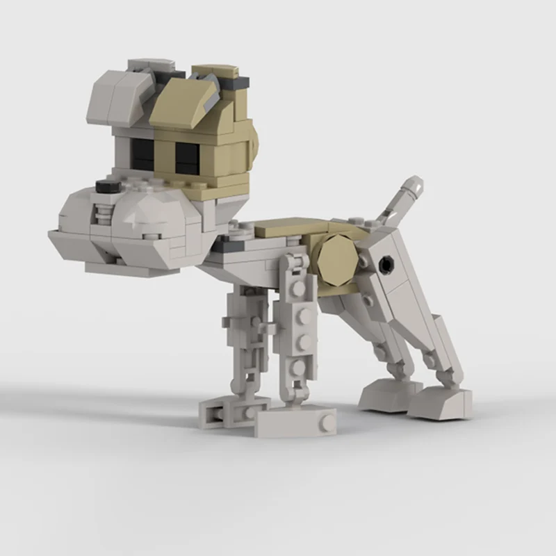 Creators Animal Series Model MOC Building Bricks Cartoon Dog Modular Technology Gifts Holiday Assemble Children Toys Suit